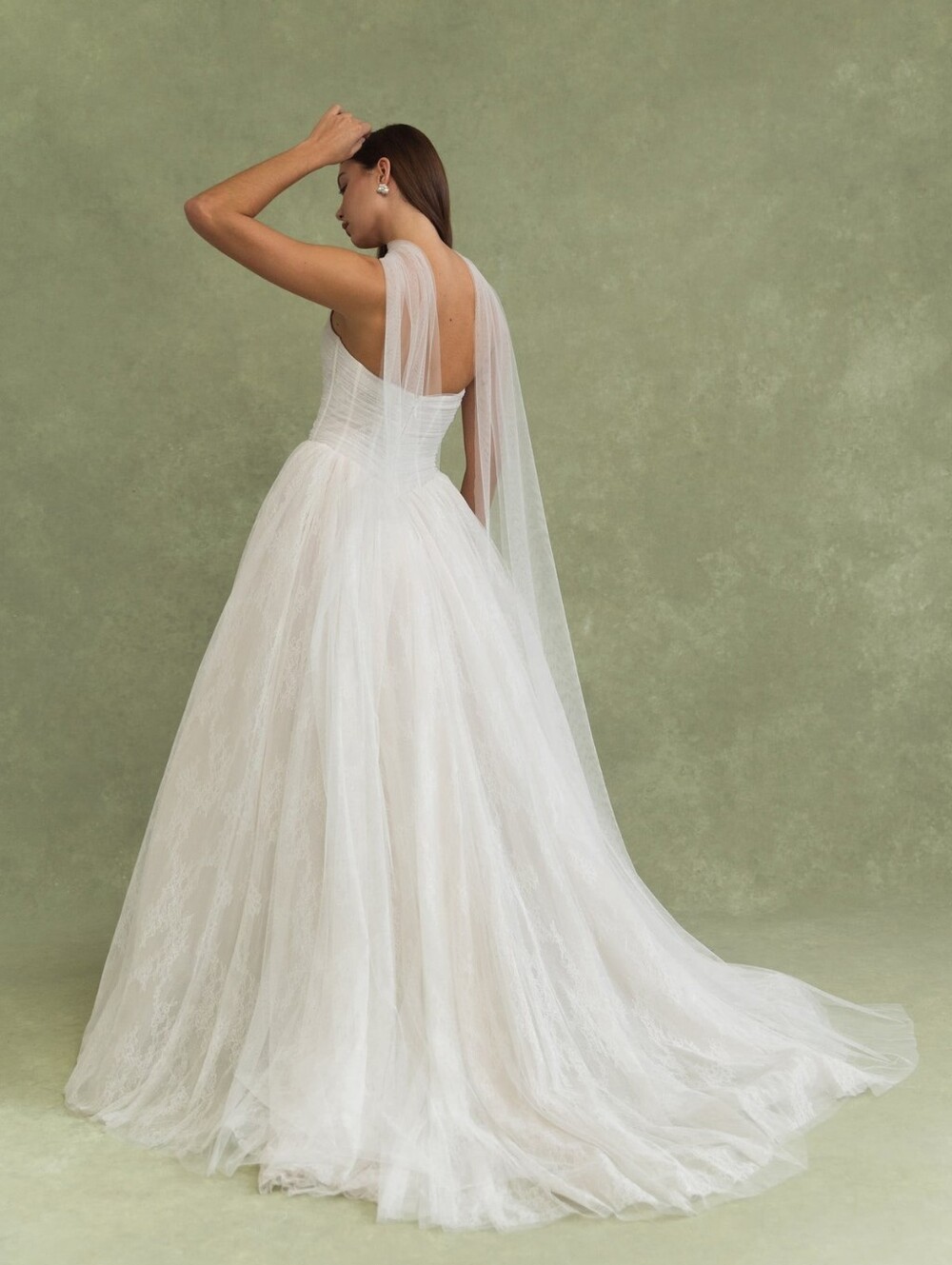 Jenny Yoo Miriam Bridal Gown By Anthropologie - Picture 3 of 16